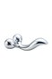 Generic 3D Manual Face Lifting Massaging Roller Tool Silver 15.5X9Cm