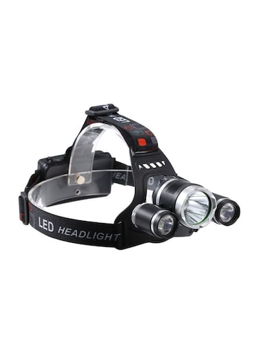 مصباح أمامي LED ثلاثي الرؤوس