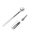 Generic 3-Piece Universal Socket Wrench Set Silver 7mm