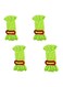 Generic 4 Pieces Reflective Nylon Tent Rope Para Cord Parachute Cord Tent Rope Fits Camping Tent Hiking Camping Outdoor Activity