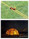Generic 4 Pieces Reflective Nylon Tent Rope Para Cord Parachute Cord Tent Rope Fits Camping Tent Hiking Camping Outdoor Activity