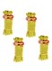 Generic 4 Pieces Reflective Nylon Tent Rope Para Cord Parachute Cord Tent Rope Fits Camping Tent Hiking Camping Outdoor Activity