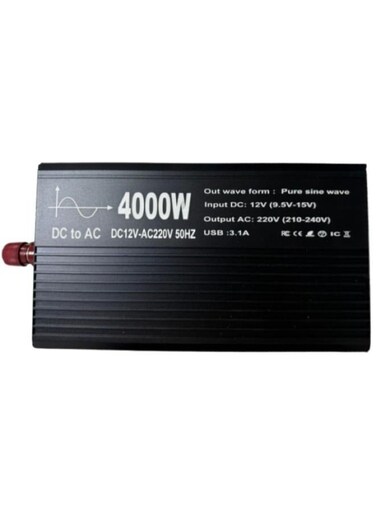 Generic 4000W 12V Pure Sine Wave Power Inverter With LCD Display