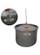 Generic 4L Compact Camping Cookware Pot With 2L Teapot Kettle For Outdoor Activities Good For 4-6 Persons