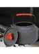 Generic 4L Compact Camping Cookware Pot With 2L Teapot Kettle For Outdoor Activities Good For 4-6 Persons
