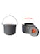 Generic 4L Compact Camping Cookware Pot With 2L Teapot Kettle For Outdoor Activities Good For 4-6 Persons