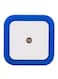 Generic 4-Led Smart LED Light Sensor Lamp - EU Plug Blue