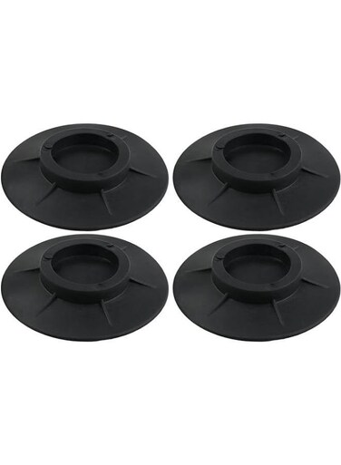 Generic 4 Pcs Washing Machine Foot Pads Anti Vibration Rubber Feet Anti-Slip Anti Shock Mat Universal For Washer Dryers Noise Dampening