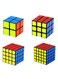 Generic 4-Piece Magic Speed Cube Set