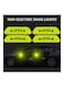 Generic 4-Piece Open Reflective Car Safety Stickers