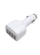 Generic 4-Port USB Car Charger White