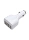 Generic 4-Port USB Car Charger White