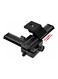 Generic 4-Way Macro Focus Rail Slider For Digital/SLR Camera Black/White