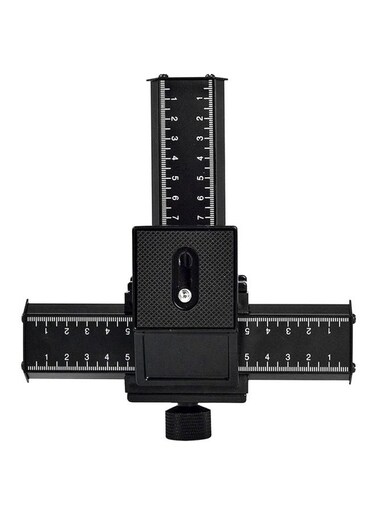 Generic 4-Way Macro Focus Rail Slider For Digital/SLR Camera Black/White