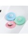 Generic 5 Pcs Random Colors Kitchen Sewer Odor Proof Sealing Silicone Flying Saucer Shaped Floor Drain Cover Bathroom Bounce Type Anti Clogging Plastic Sink Filter Element
