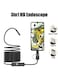 Generic 5.5mm Endoscope Camera For Mobile 3-In-1 USB Type-C Android Flexible Cable Surveillance Camera Size: 5M