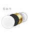 Generic 5-In-1 Foldable Reflector Board 80Cm Gold/White/Black