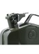 Generic 5L Petrol Canister With Portable Handle Stainless Steel Fuel Tank