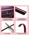 Generic 5M Car Interior Moulding Trim Strips Automobile Exterior Decoration Moulding Trim Line Dashboard Decorative DIY Flexible Strip