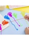 Generic 5 PCs Elastic Stretchable Sticky Palm Wall - Climbing Stress - Relief Toy, Sticky Palm &ndash; Fun Wall - Climbing Decompression Toy