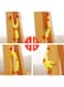 Generic 5 PCs Elastic Stretchable Sticky Palm Wall Climbing Stress Relief Toy - Sticky Wall Climber For Fun And Decompression