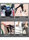 Generic 5 PCs Universal Front Dual Hooks For Electric Vehicles, Motorcycles, Bicycles, Scooters And Baby Strollers Plastic Black 360 Degree Adjustable Hanging Hook