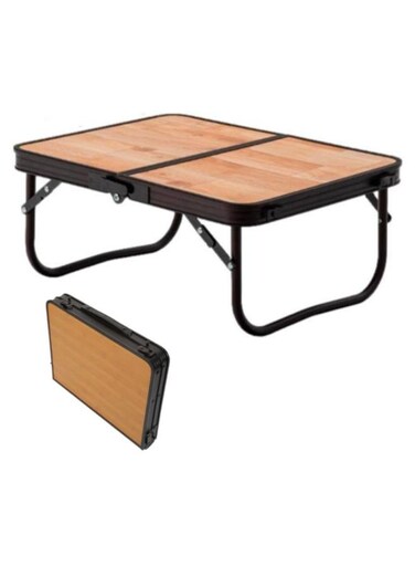 طاولة تخييم قابلة للطي متعددة الوظائف مصنوعة من الألومنيوم، مقاس 60 × 40 سم، رقم المنتج: Xh6040Fm