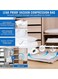 Generic 60*80Cm Vacuum Storage Bags With Zipper Household Clothing Storage Bag Thickening Compression Bag Transparent Suction Compression Bag Vacuum Bag