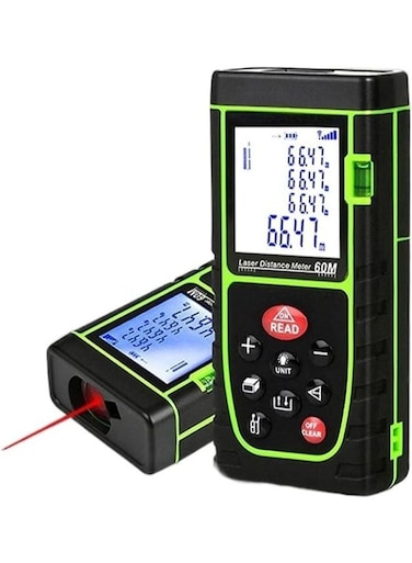 Generic 60M Digital Laser Distance Meter Electronic Angle Sensor Laser Rangefinder Promotions Laser Tape Measure Instruments Tools For Area And Distance Measurement