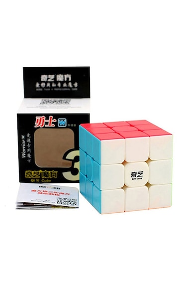 Generic 6-Color Frosted Surface Rubiks Cube Toy