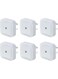 Generic 6-Piece Plug-In Leds Night Lights Warm White