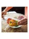 Generic 6-Piece Stretch Lids Set Clear