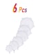 Generic 6-Piece Stretch Lids Set Clear