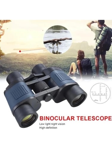 Generic 80X80 Handheld Waterproof Portable HD 3000M Telescope Suitable For Outdoor Bird Watching Travel Hunting Camping