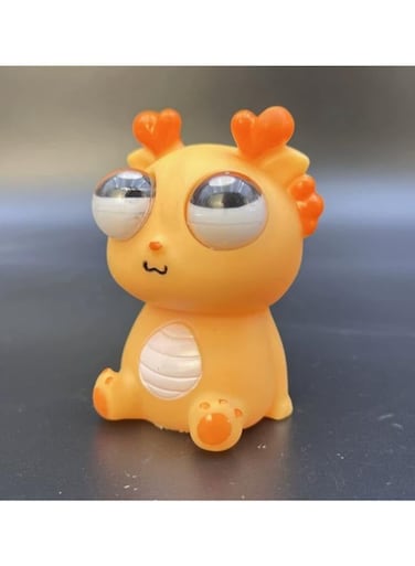 ألعاب إسفنجية عامة 8 سم لتخفيف التوتر، ألعاب تنين على شكل عيون بارزة لتخفيف التوتر للأطفال، ألعاب حسية للأطفال