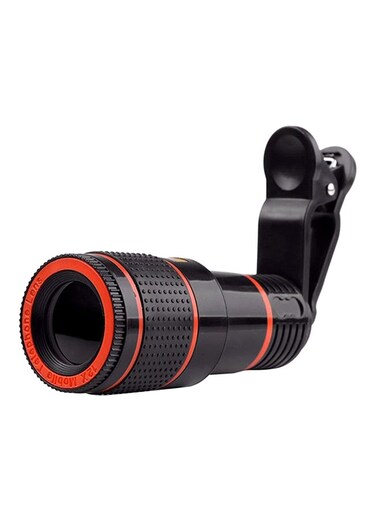 Generic 8X/12X Optical Mobile Phone Zoom Lens Black