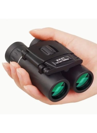 Generic 8X21 Compact Zoom Binoculars Mini Telescope Long Range Viewing, HD Bak4 Optics, Perfect For Hunting, Sports, And Camping