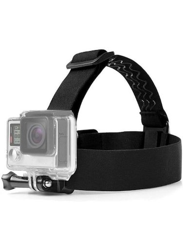 Generic Action Camera Head Strap Mount Adjustable Helmet Headband Belt Screw Compatible With Action Camera