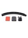 Generic Adjustable Curved Mount With Helmet Extension For Gopro Hero 3+ Black/Red