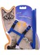Generic Adjustable Nylon Pet Cat Puppy Harness With Lead Leash Strap Belt Safety Rope