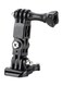 Generic Adjustable Three Dimensional Mount Base For Gopro Hero5, Hero4, Hero3, Sjcam Black