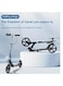 Generic Adjustable Urban Scooter Folding Kick Scooter With Big Wheels Over 10 Years Old And Adults