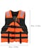 Generic Adult Safety Life Jacket Survival Vest With Adjustable Straps And Whistle For Outdoor Water Sports Kayaking Boating Fishing Safety Jacket Vest