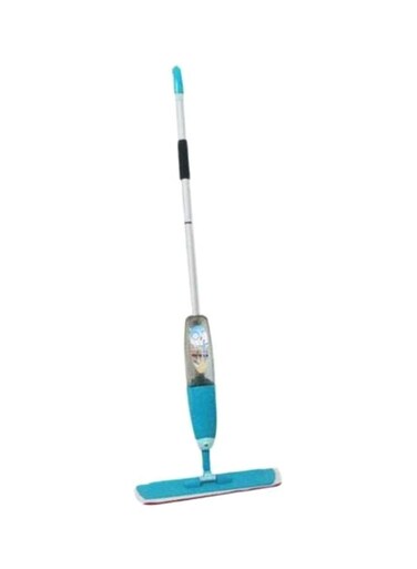 Generic Aluminium Mop With Sprayer White/Blue