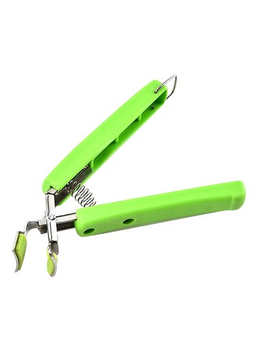 Generic Anti-Hot Gripper Clip Handle Green/Silver