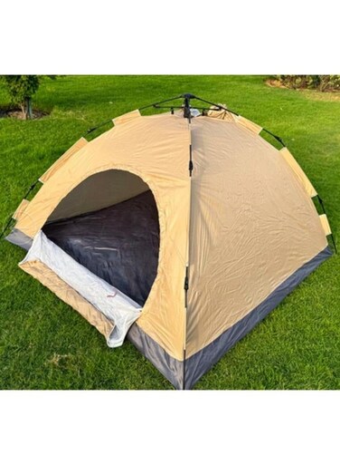 Generic Automatic Pop Up Outdoor Tent Portable Waterproof Sunscreen Tent With Carry Bag Lightweight Instant Tent For Camping And Other Outdoor Activities Size: 2*2*1.5M