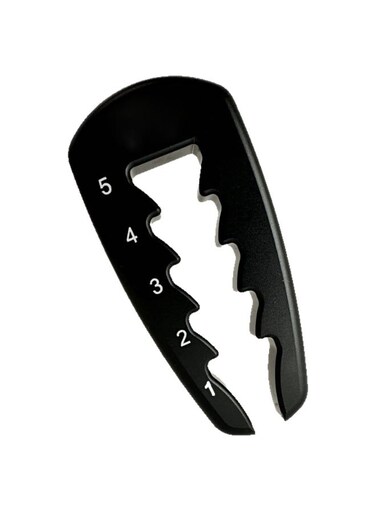 Generic Ball Badge Heightright Adjustable Golf Tee Height Tool &ndash; Precision Tee Height Setter For Consistent Swings, Durable Aluminum Design, Easy-To-Use Golf Training Aid