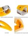 Generic Banana Slicer Stainless Steel Fruit Vegetable Cutter Practical Kitchen Tool