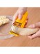 Generic Banana Slicer Stainless Steel Fruit Vegetable Cutter Practical Kitchen Tool