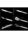 Generic Barbecue Cutlery Set 10 Pieces Stainless Steel Tool Grill Accessories In Aluminium Case For Camping Outdoor
